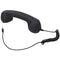 3.5mm Retro Radiation-Proof Telephone Handset Cell Phone Receiver (Black) A