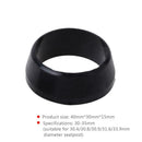 Bike Seat Post Ring Dust Cover Silicone Waterproof Bicycle Seatpost Case(6) A