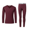 2pcs Seamless Fleece Clothes Set Letter Men Fitness Jumper Pants (Red L) A#S
