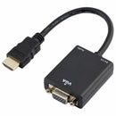 3 in1 HDMI Male To VGA Adapter Convertor Cable + Micro-HDMI to HDMI