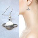 Cute Space Fashionable Dangle Earring Planet Saturn Women Fashion Jewelry HLT
