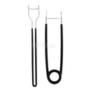 2 Pieces Potable Stainless Steel Fish Mouth Opener Jaw Spreader Hook Remover