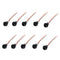10pcs T10 W5W Car Socket Extension Wedge Base Light Connector Fittings