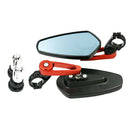 Anti-glare Motorcycle Motorbike Rearview Mirrors W / Universal Adjustable Screw