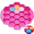 19 Cell Silicone Bee Honeycomb Cake decor Chocolate Soap Candle Bakeware M ME