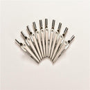 10x Stainless Steel Crocodile Alligator Clip Cable Test Lead Jumper Wire JR