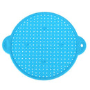 3 In 1 Kitchen Splatter Screen Silicone Oil Splatter Guard Guard Heat Insul