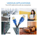 RJ45 Male to 8P8C Male 2GHz Shielded Cat8 Ethernet Connector Cable (1m)