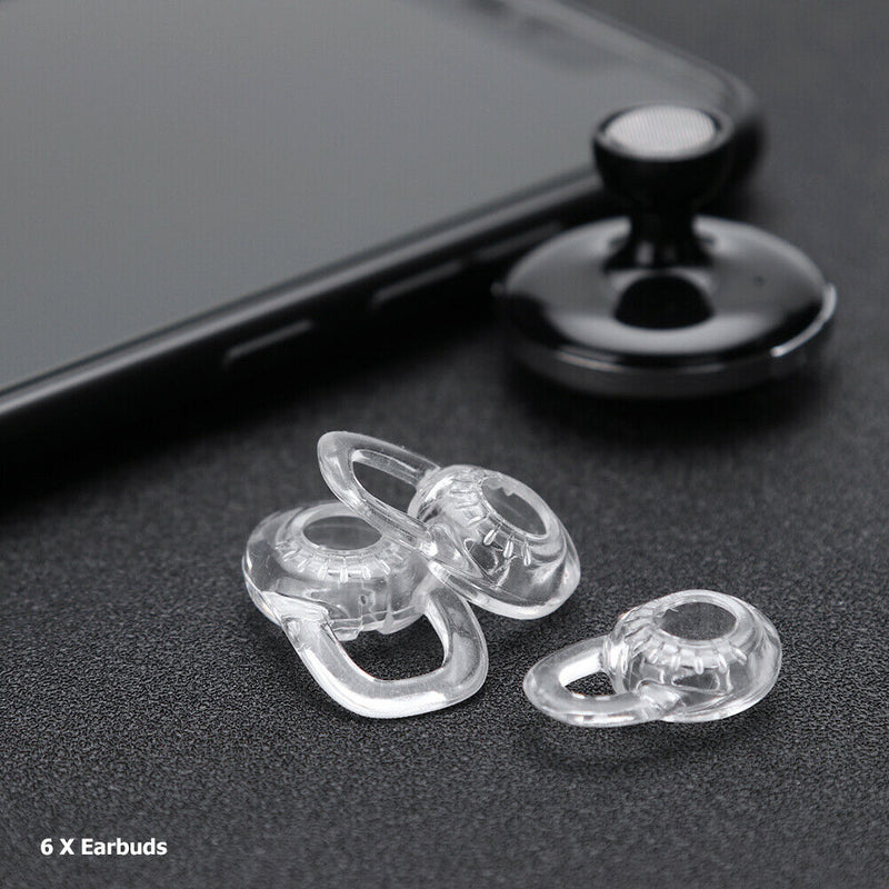 3 Pair L M S Size Wireless In-ear Earphone Silicone Earbuds Earpads Elastic Ear