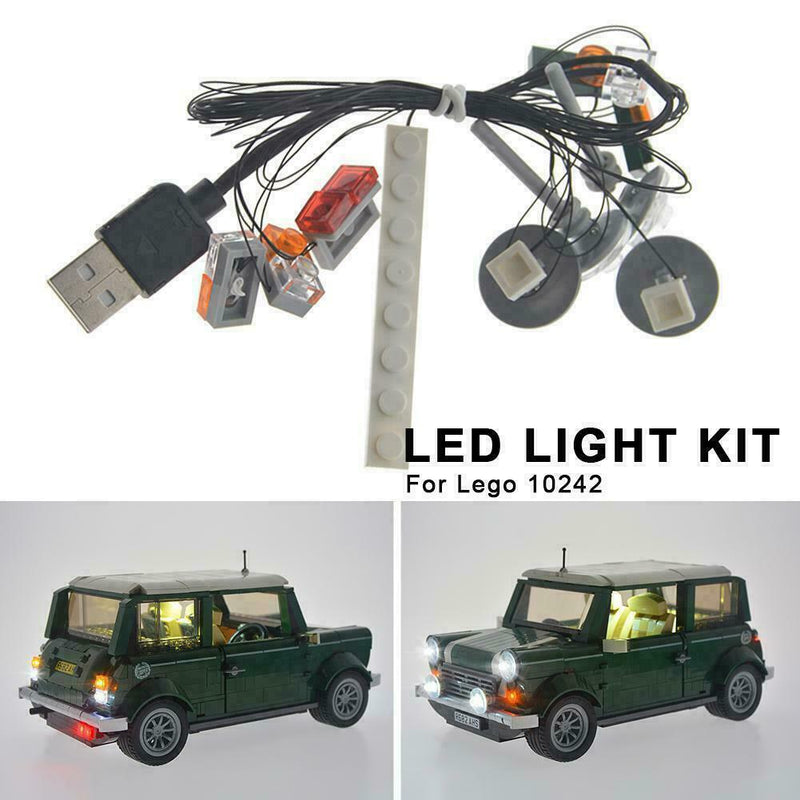 High Quality LED Light Up kit For LEGO Technic Series Lighting Cooper Mini Y1Z5