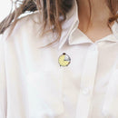 Cartoon Creative Alarm Clock Enamel Brooch Jacket Clothes Backpack Badges A