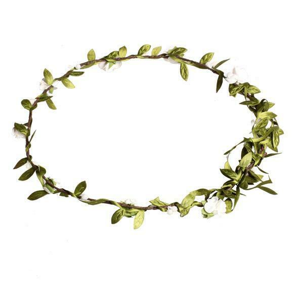 Bohemian Style Festival Wedding Bride Headdress Flower Garland Headbands