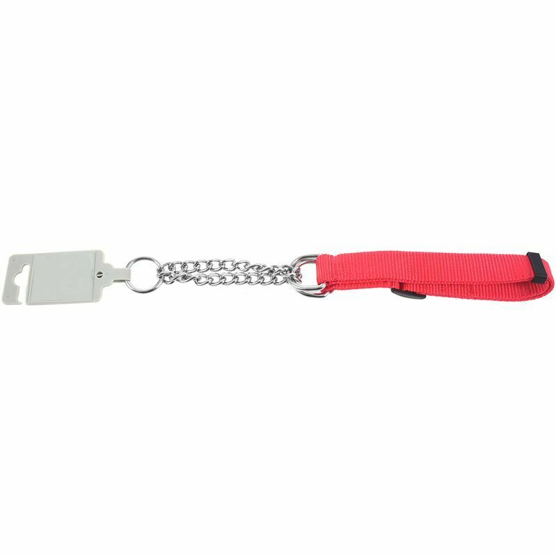 Gear Martingale Adjustable Choke-Style Dog Collar Red A7M5