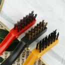 3Pc/Set Gas Cooker Pans Households Cleaner Gas Range Burner Brush Pot Heart  Gw
