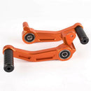 Motorcycle Accessories CNC Aluminium Orange Brake Clutch Gear Pedal Lever f