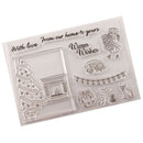 Christmas tree Xmas Gift bags Stamps Clear DIY Craft Photo Album Decorative ^i