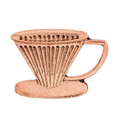 Creative Coffee Pot Cup Brooch Retro Jacket Badges Jewelry Gift (Style 4) A