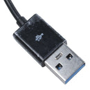 1 meter USB 3.0 data, charging cable, Huawei Mediapad 10 FHD tablet black U6G7