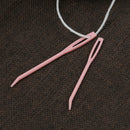 2pcs Bent Yarn Knitting Needles Big Eye Sewing Needles Tapestry Darning Nee JR