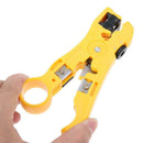 Universal Cable Wire Jacket Stripper with Cable Cutter Stripping Scissors