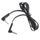 Dual 90degree 3.5mm male to male 4 pole 3 ring angled flat Audio Auxiliary C_kz