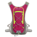 2L Water Backpack Hydration Pack Camping Water Bladder Bag Pouch Rose Red