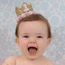 Baby Girl First Birthday Party Hat Flower Prince Crown Haircceory S7X8 SH Q6K2