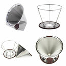 Coffee Filter,Stainless Steel Coffee Filter, Portable & Paperless Permanent S7C3