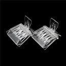 2Pcs Bee Tools Queen Cage Colorless Plastic Clip Bee Clip Beekeeping Equipmen Gw