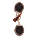 1 Pair Khaki Leather Toggle Closures Clothing Decoration Sewing Fasteners