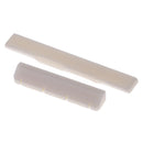 Set of Guitar Cattle Bone Slotted Saddle Nut for Ukulele Uku Uke Replacement