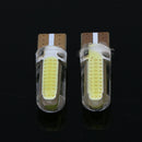 4 X W5W 168 T10 3W Shows Wide Light Silicone License Plate Reading Lamp