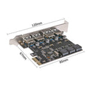 USB Cards 4 Ports 5Gbps PCI-E to USB3.0 PCI-Express Controller Card Adapter