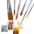 6Pcs/Kit Art Painting Brushes Acrylic Oil Watercolor Artist Paint Brush Dulcet~