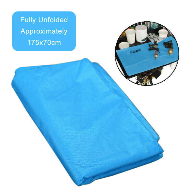 10pcs Disposable Sheets Non-Woven Waterproof Bed Cover for Tattoo Salon SPA