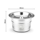 Stainless Steel Reusable Coffee Capsule Cup Coffee Filters for Expressi Kfee