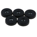 5 Pcs 40x10mm Round Rubber Feet Non-Slip Rubber Furniture Floor Pads Chair Leg