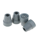 4 Pieces Rubber Crutch Tip Walking Stick End Non-slip Feet Cane Bottom Cover Pad