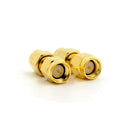 2Pcs SMA Male to SMA Male Plug in series RF Coaxial Adapter Connector  Z