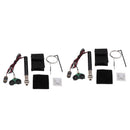 2 Kit EQ Active Endpin Jack Preamp Piezo Pickup For Acoustic Guitars Ukulele