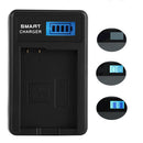 Fits For OLYMPUS Li-50B/70B/90B/BKI/D-Li92 Camera Battery Charger Safe LCD USB