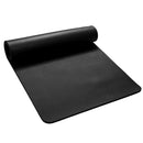 Yoga Mat Women Men Pad Gymnastic Picnic Pilates Training Cushion Black