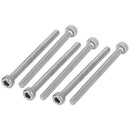 M3x45mm 0.5mm Pitch Bolts Socket Cap Head Hex Key Screws 30pcs D9K4