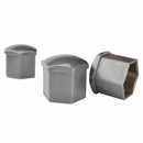 20PCS 19mm Car Hub Screw Cover Car Wheel Nut Lug Dust Cover Caps Bolt Grey GVT