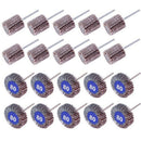 20 Sets Of Sanding Wheel 80 Grit Hundred Wheel Impeller Grinding Tool with