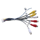 20Pin Plug to 6x 3.5mm RCA Female Car Stereo Adapter Cable Wiring Harness