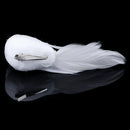 2Pcs Birds Simulation Artificial Feather Doves Feather Park Mall Ornament ME