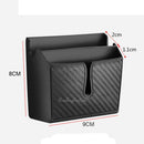 Universal Car Vehicle Storage Box Organizer Mobile Phone Pocket Bag Holder Black