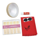 Tenor Saxophone Accessory Kit Rubber Mute+Cork Grease+Cleaning Cloth+Reeds