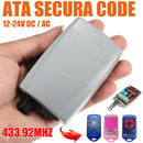 Universal 433.92Mhz 2Channel Remote Control Switch Receiver Motor 12-24V Durable